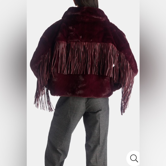 Blue Revival Dancing In The Moonlight Vegan Fur Jacket - Picture 12 of 15